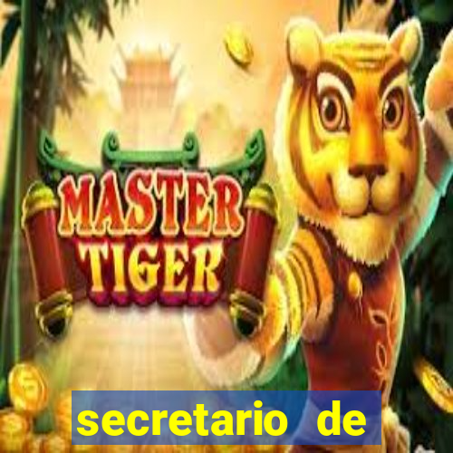 secretario de esporte salario